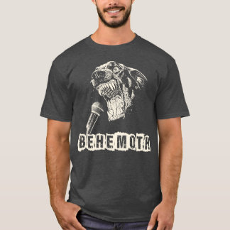 Beemoth alle beest schreeuwen t-shirt