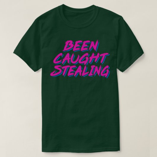 Been betrapt Stealing 90s Alt Rock Fan Design T-shirt (Design voorkant)