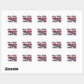 Been-daar-met-een-die-die-[Co] Ronde Sticker (Vel)