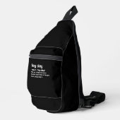 Been Dag Definitie Workout Fitness Oefening Sling Bag (Rechterhoek)