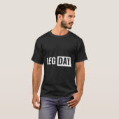 Been Day Bodybuilding Fitness T-shirt (Voorkant volledig)