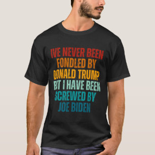 Been Fondled door Donald Trump is genaaid door Joe T-shirt
