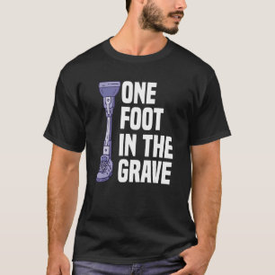 Been geamputeerde amputatie ondersteuning rolstoel t-shirt