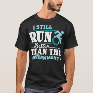 been gehandicapte gehandicapte Amputee run beter d T-shirt