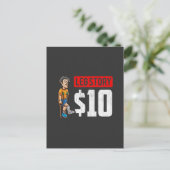 Been Leg Gebroken Bot Verhaal Hersteltijd Chirurgi Briefkaart (Staand voorkant)