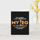 Been om terug te groeien geamputeerde handicaps be kaart (Gele Bloem)