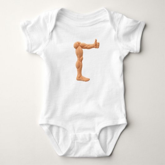 Been- Schouders Romper (Voorkant)