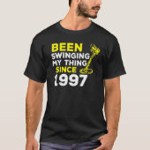 Been Swinging My Thing Since 1997 Metal Detector H T-shirt (Voorkant)