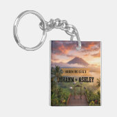 Been To Bali Indonesia Travel Souvenir Keychain (Voorkant Links)