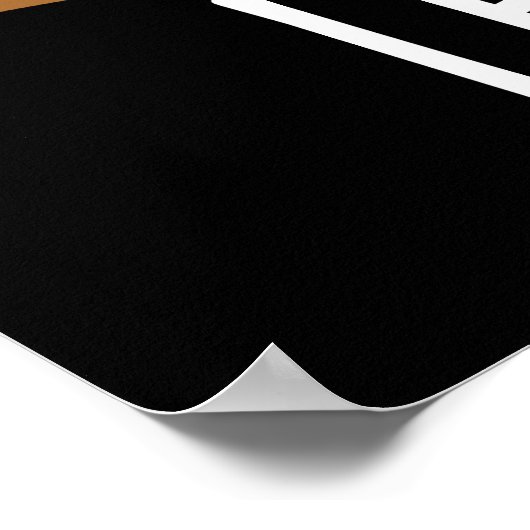 Been-umes Funny Legume Pun Dark BG Poster (Hoek)