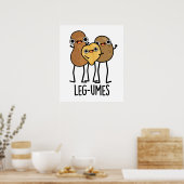Been-umes Funny Legume Pun Poster (Keuken)