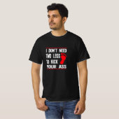 Beenbeen Amputee Shirt Funny Humor Ampututation Su (Voorkant volledig)