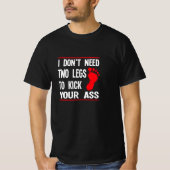 Beenbeen Amputee Shirt Funny Humor Ampututation Su (Voorkant)