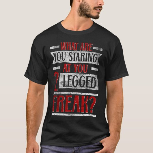 Beenbewustmakingssteun Wheelchai T-shirt (Voorkant)