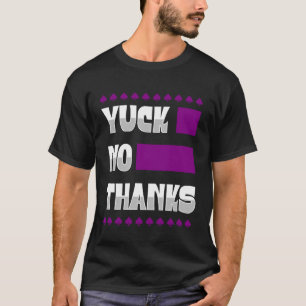 Beend Geen Bedankt Ace Symbool Aexual Pride Aesthe T-shirt