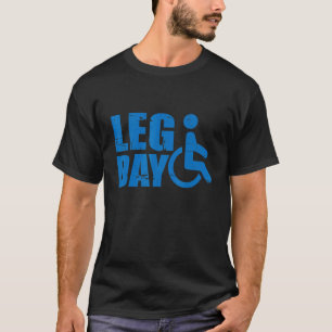 Beendag gehandicapte rolstoel t-shirt