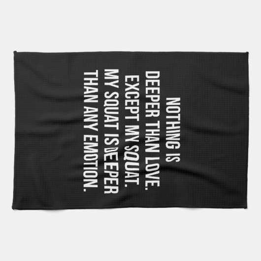 Beendag - Mijn kraakpand is dieper dan liefde - Gr Theedoek (Horizontaal)