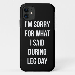 Beendag, sorry voor wat ik zei - grappige, nieuwe  Case-Mate iPhone case