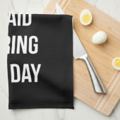 Beendag, sorry voor wat ik zei - grappige, nieuwe  theedoek (Quarter Fold)