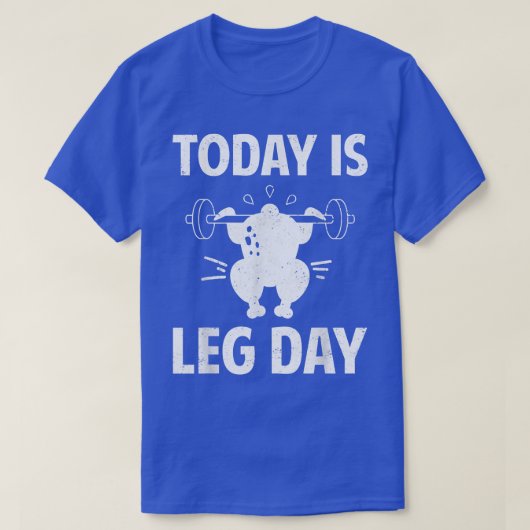 Beendedag Turkije Gym Workout Weight Lift Funny Th T-shirt (Design voorkant)