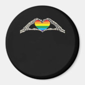 Beenderen handen hart actief magneet (Voorkant)