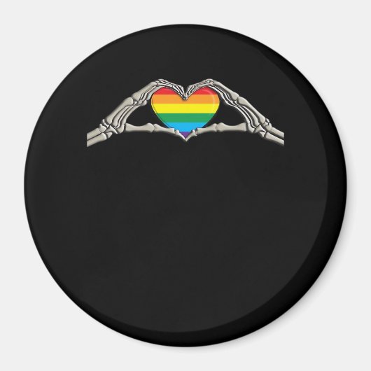 Beenderen handen hart actief magneet (Voorkant)