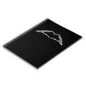 Beenderen handen hart actief notitieboek (Linkerzijde)