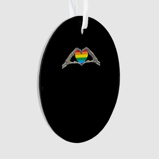 Beenderen handen hart actief ornament (voorkant)