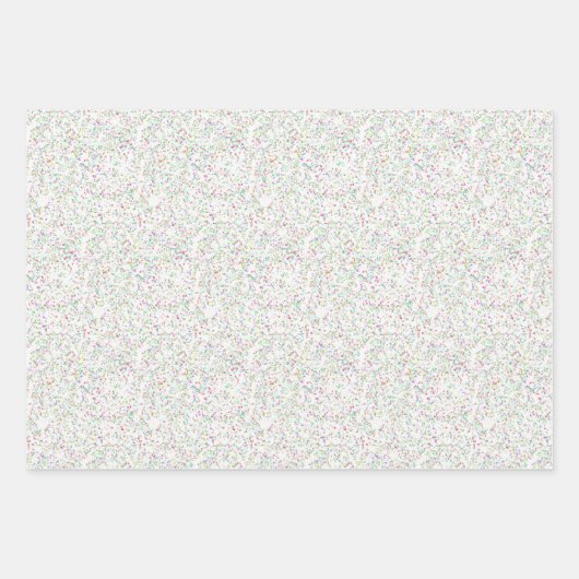 Beendkoeken, confetti patroonpapier inpakpapier vel (Voorkant 2)