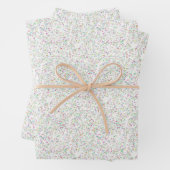 Beendkoeken, confetti patroonpapier inpakpapier vel (In situ)