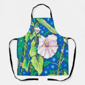 Beendweed Reed Summer Wildflower Painting Schort (Voorkant)