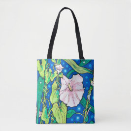 Beendweed Reed Summer Wildflower Painting Tote Bag