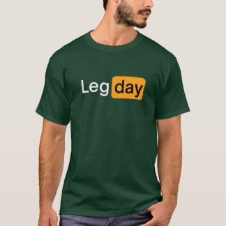 Beenendag Fitness Workout Gym grappig T-shirt