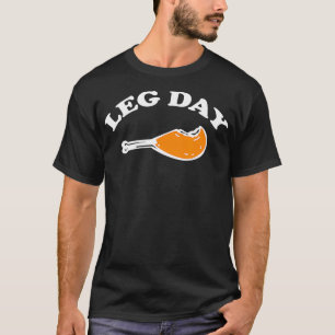 Beenendag Funny Turkey Leg Drumstick fitnessout T-shirt