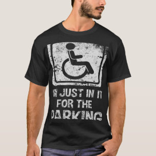 Beengeamputeerde outfit voor geamputeerde aputatie t-shirt
