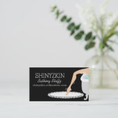  beenhomemade zeep badkuip schoonheid visitekaartje (Staand voorkant)