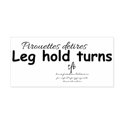 Beenhouddraaien Rubberstempel (Afrduk)