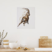 Beenkrek Poster (Keuken)