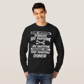 Beenmerg Donor Apparel - Donorontwerp T-shirt (Voorkant volledig)
