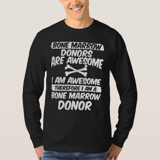 Beenmerg Donor Apparel - Donorontwerp T-shirt (Voorkant)