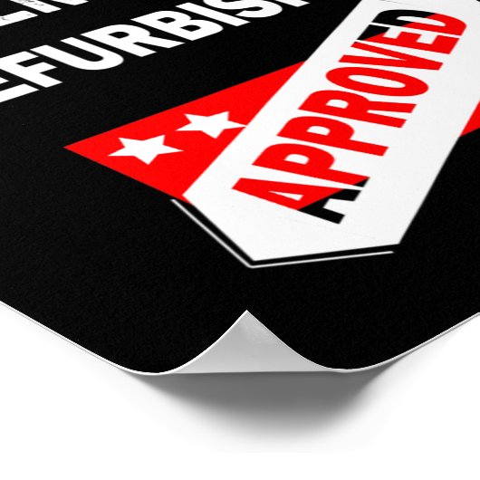 Beenmerg is gecertificeerd voor refurbished leukem poster (Hoek)