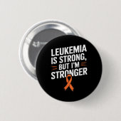 Beenmerg Oranje Lint Acute Myeloïde Leukemie A Ronde Button 5,7 Cm (Voorkant /achterkant)