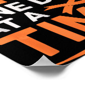Beenmerg oranje lint acute myeloïde leukemie poster (Hoek)