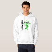 Beenmergdonor voor rode beenmerg hoodie (Voorkant volledig)
