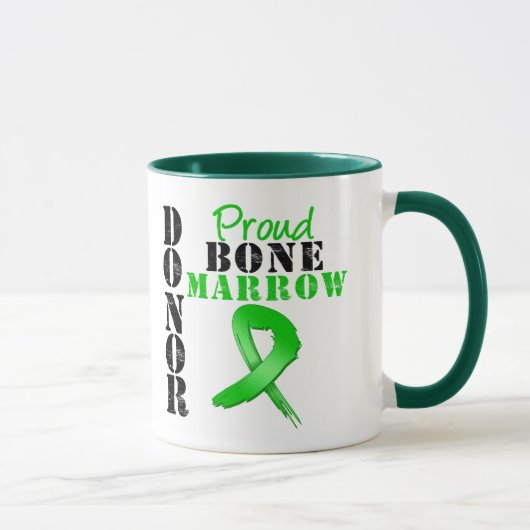 Beenmergdonor voor rode beenmerg mok (Rechts)