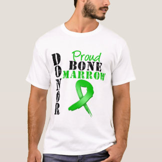 Beenmergdonor voor rode beenmerg t-shirt
