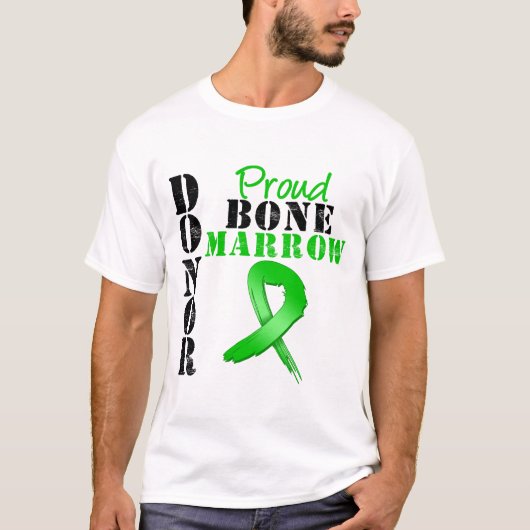 Beenmergdonor voor rode beenmerg t-shirt (Voorkant)