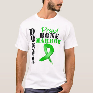 Beenmergdonor voor rode beenmerg t-shirt
