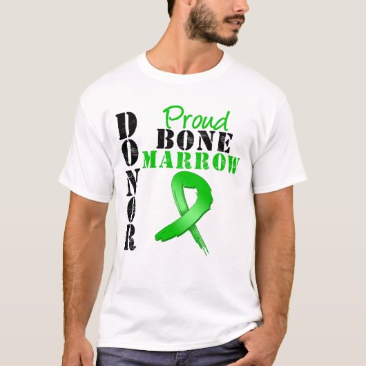 Beenmergdonor voor rode beenmerg t-shirt (Voorkant)