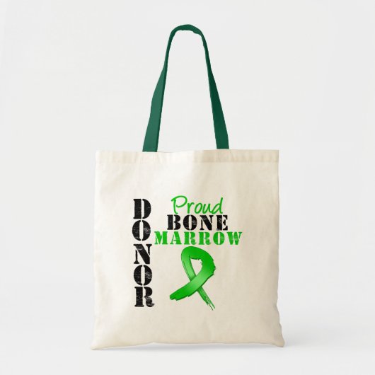 Beenmergdonor voor rode beenmerg tote bag (Voorkant)